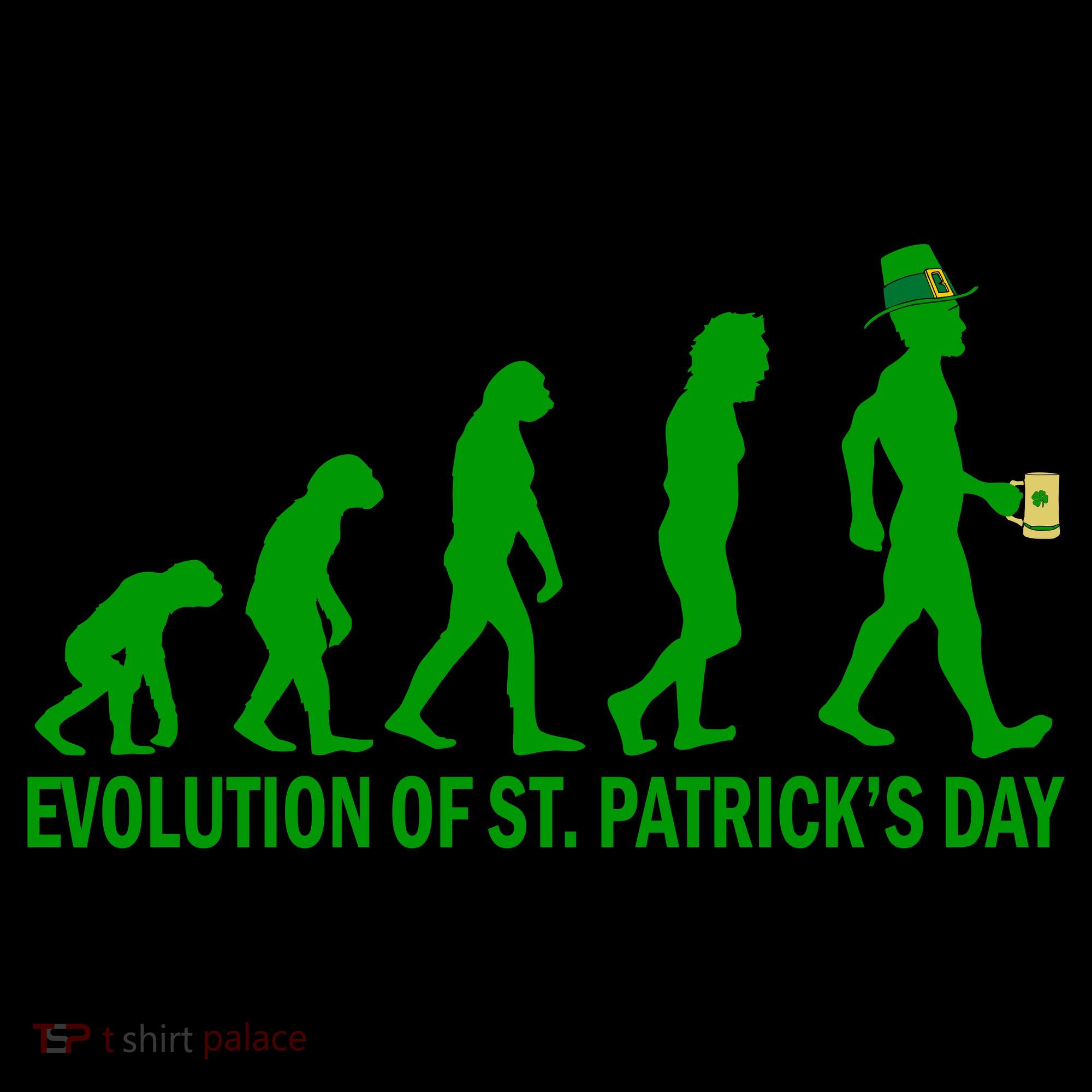 Evolution of St. Patrick's Day Coffee Mug