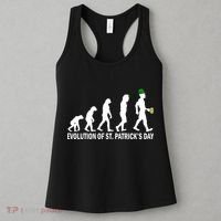 Evolution of St. Patrick's Day Women's Tank Top thumb 3