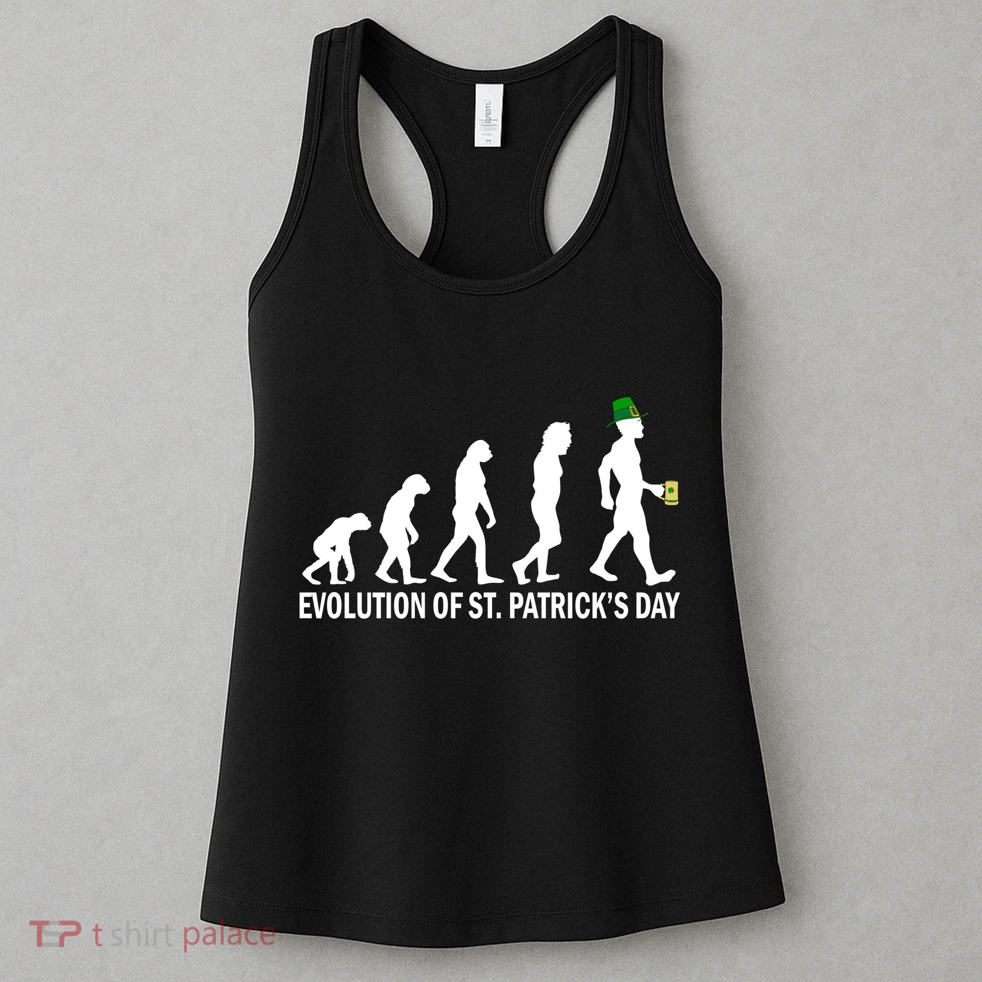 Evolution of St. Patrick's Day Women's Tank Top