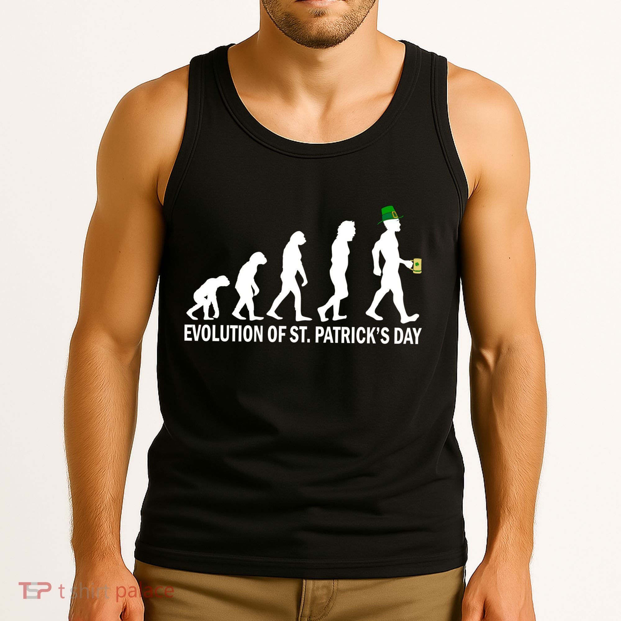 Evolution of St. Patrick's Day Tank Top