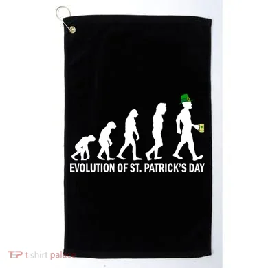 Evolution of St. Patrick's Day Golf Towel