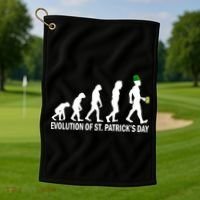 Evolution of St. Patrick's Day Golf Towel thumb 1