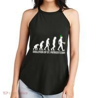 Evolution of St. Patrick's Day Women's Perfect Tri Rocker Tank thumb 2
