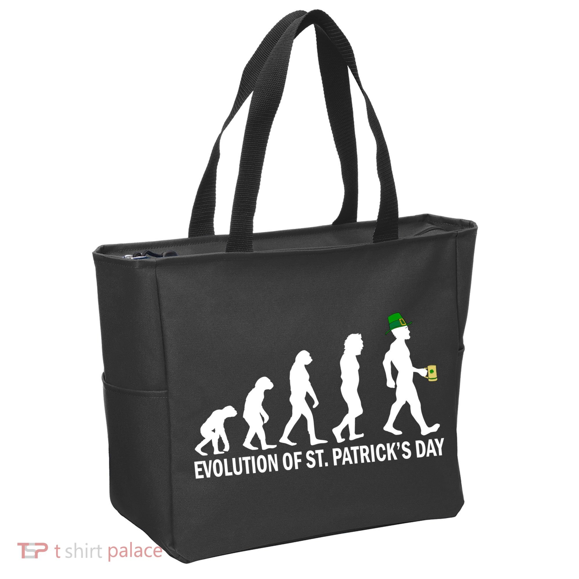 Evolution of St. Patrick's Day Tote Bag