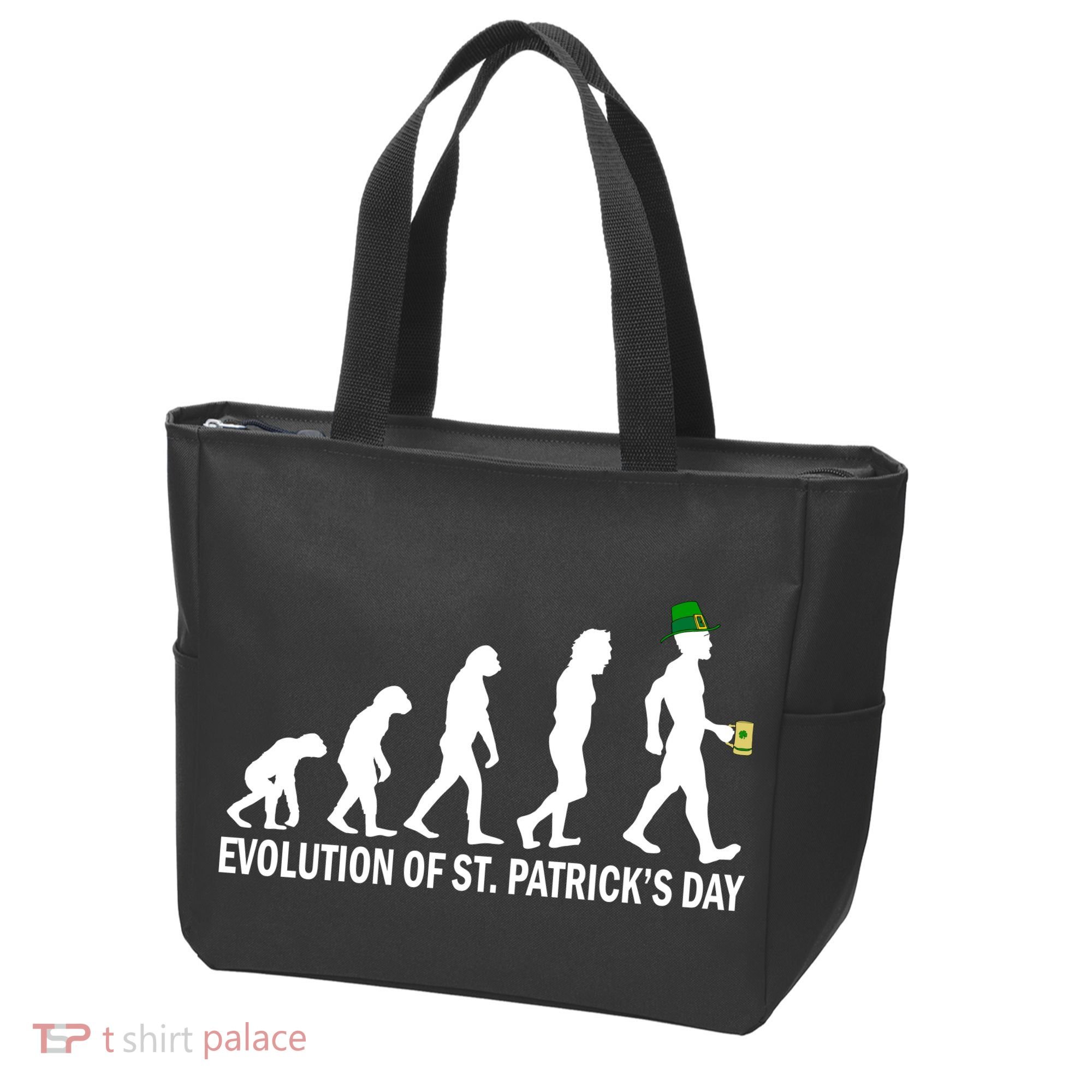 Evolution of St. Patrick's Day Tote Bag