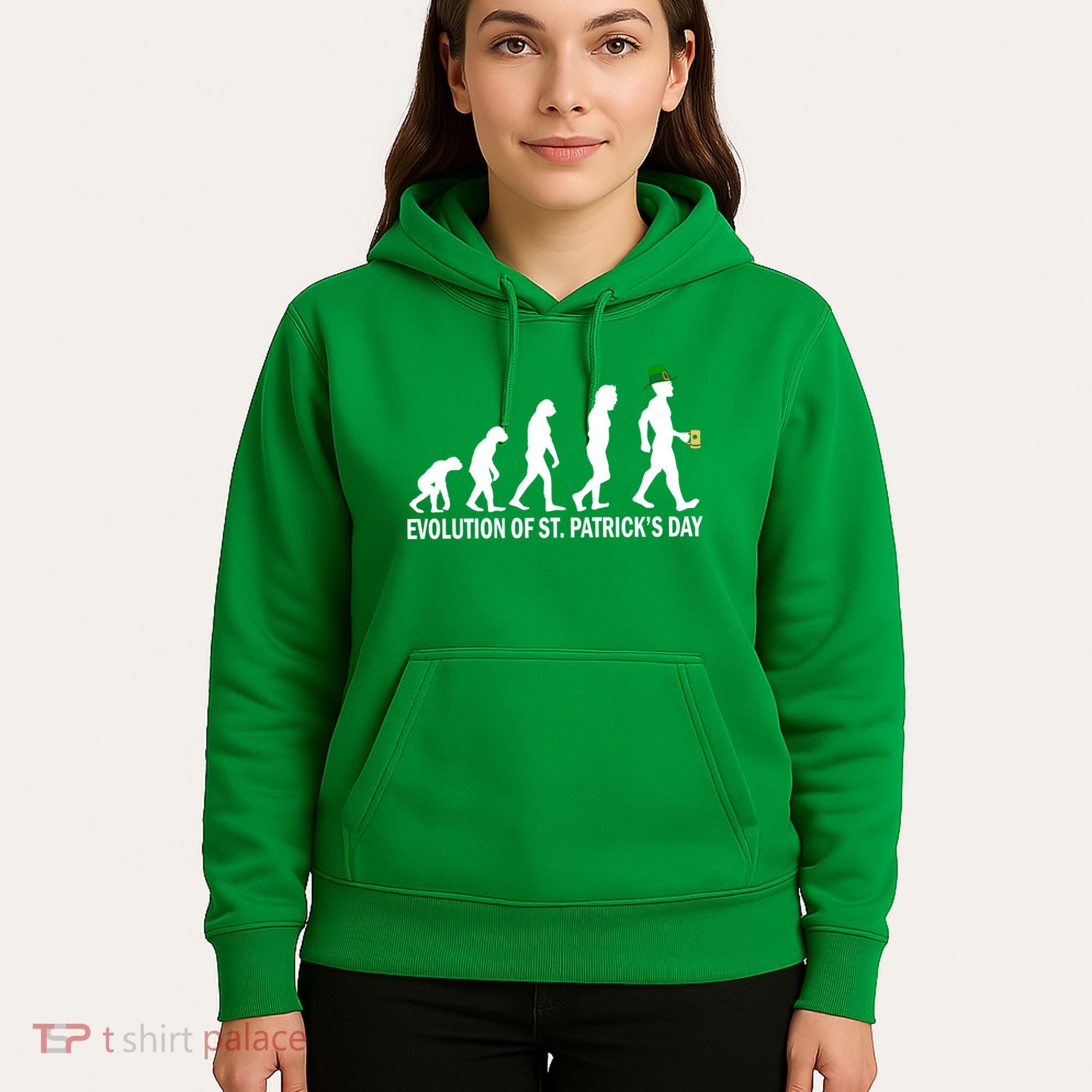Evolution of St. Patrick's Day Hoodie