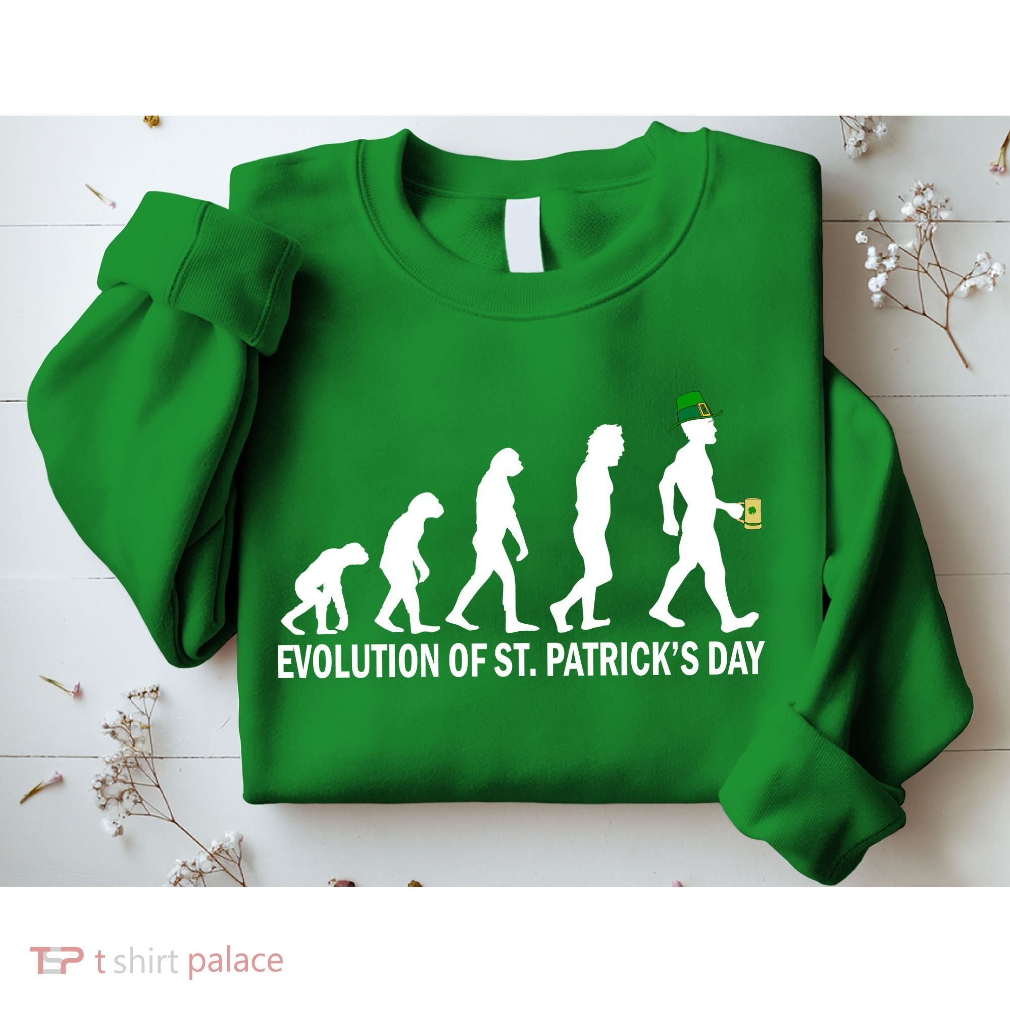 Evolution of St. Patrick's Day Sweatshirt