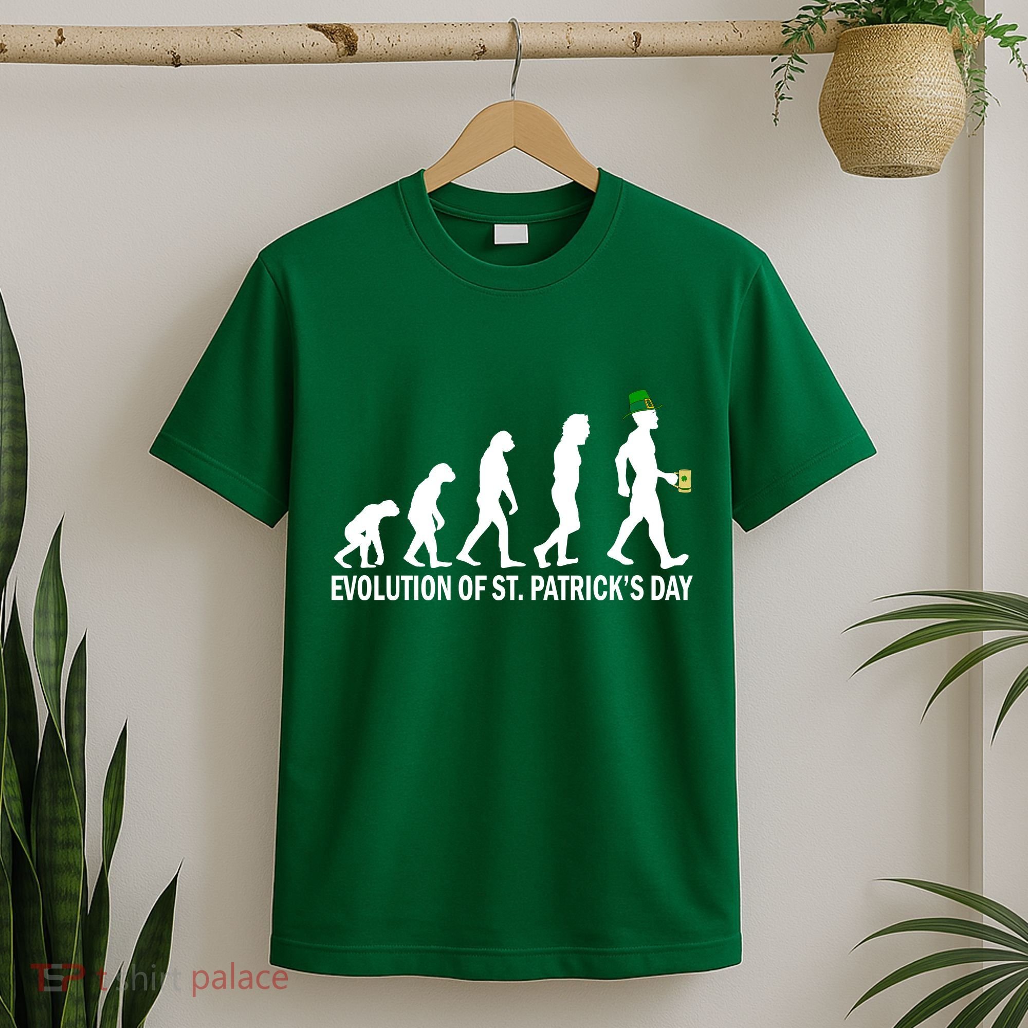 Evolution of St. Patrick's Day T-Shirt