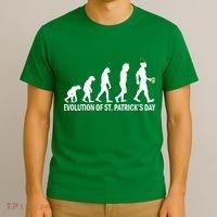 Evolution of St. Patrick's Day T-Shirt thumb 3