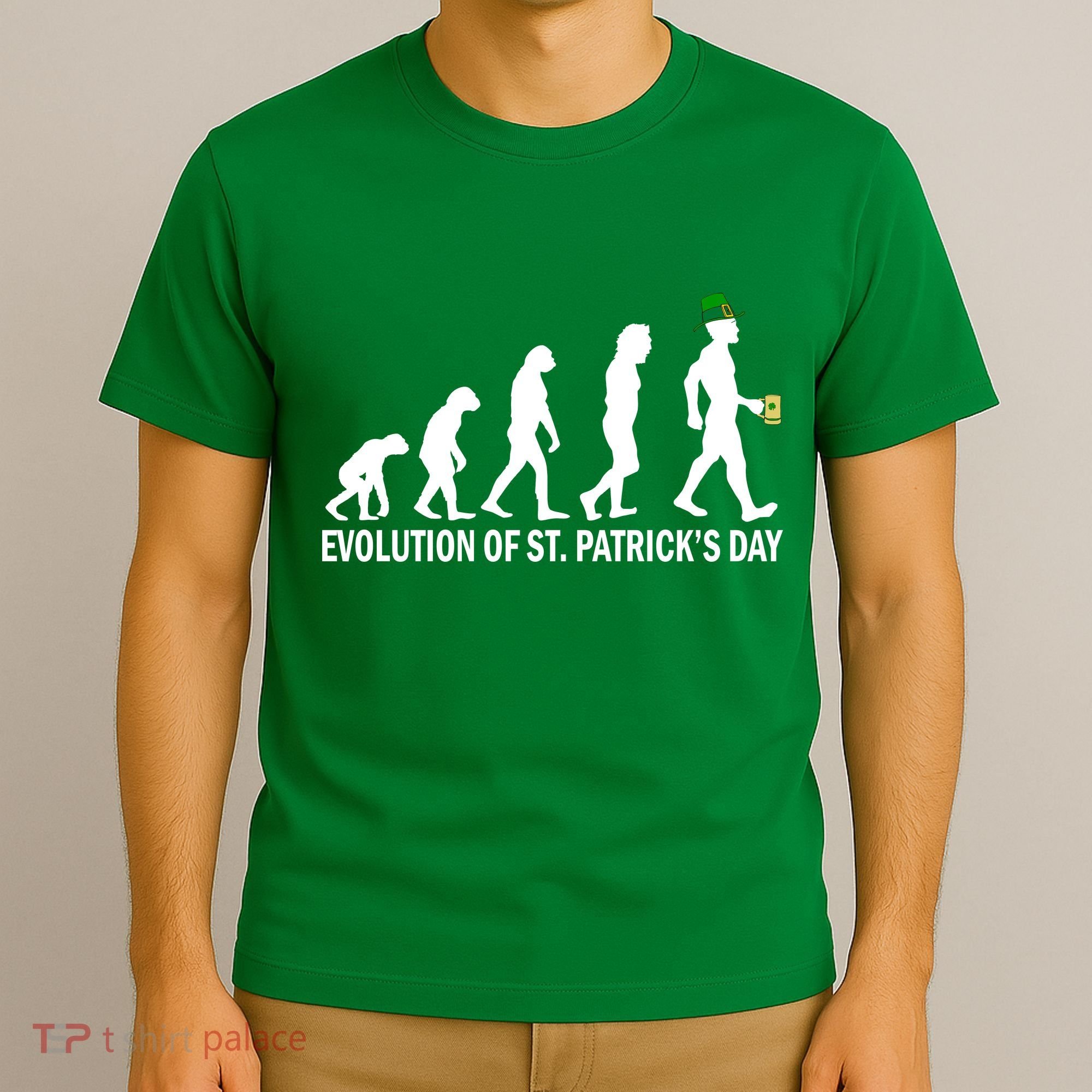 Evolution of St. Patrick's Day T-Shirt