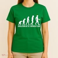 Evolution of St. Patrick's Day T-Shirt thumb 4