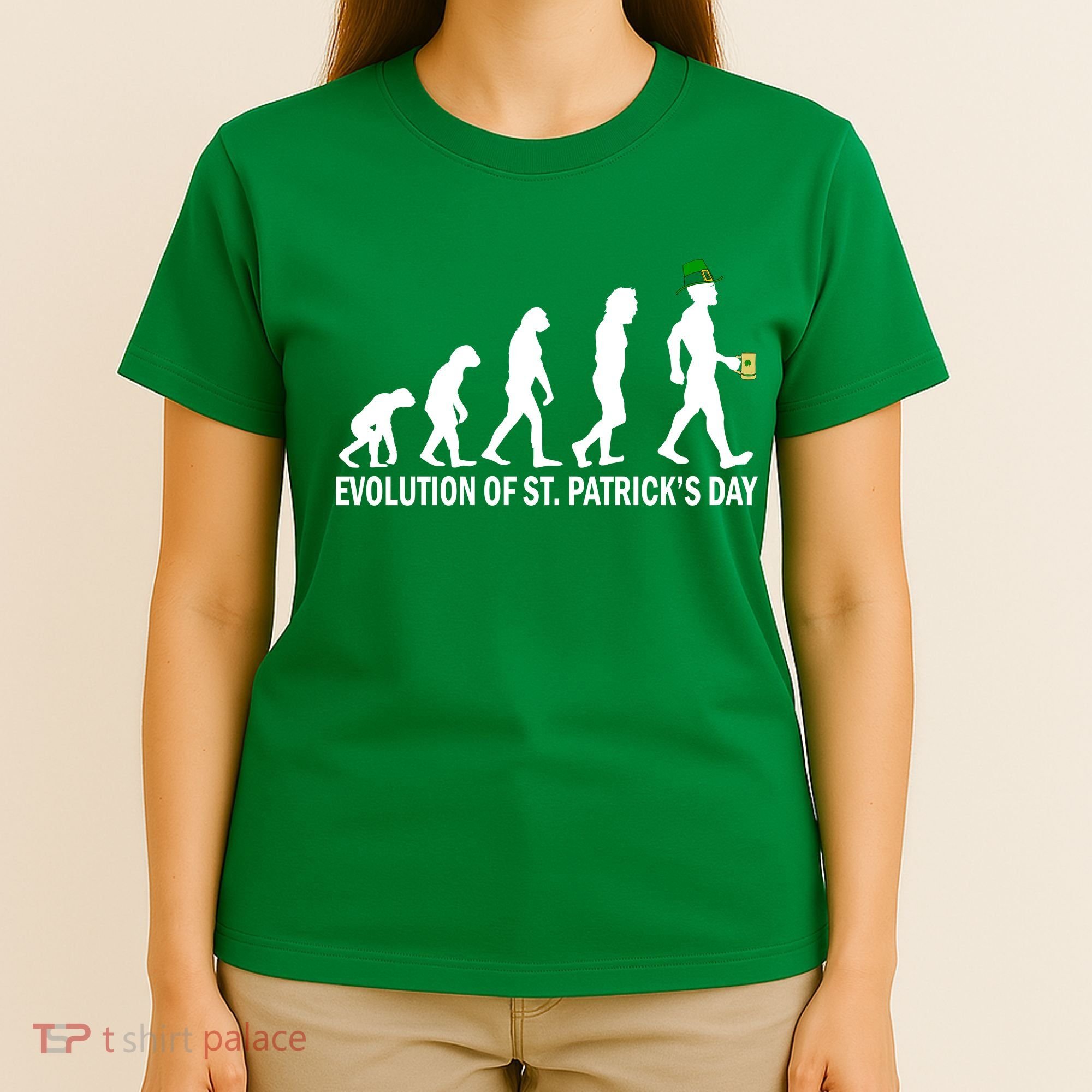 Evolution of St. Patrick's Day T-Shirt