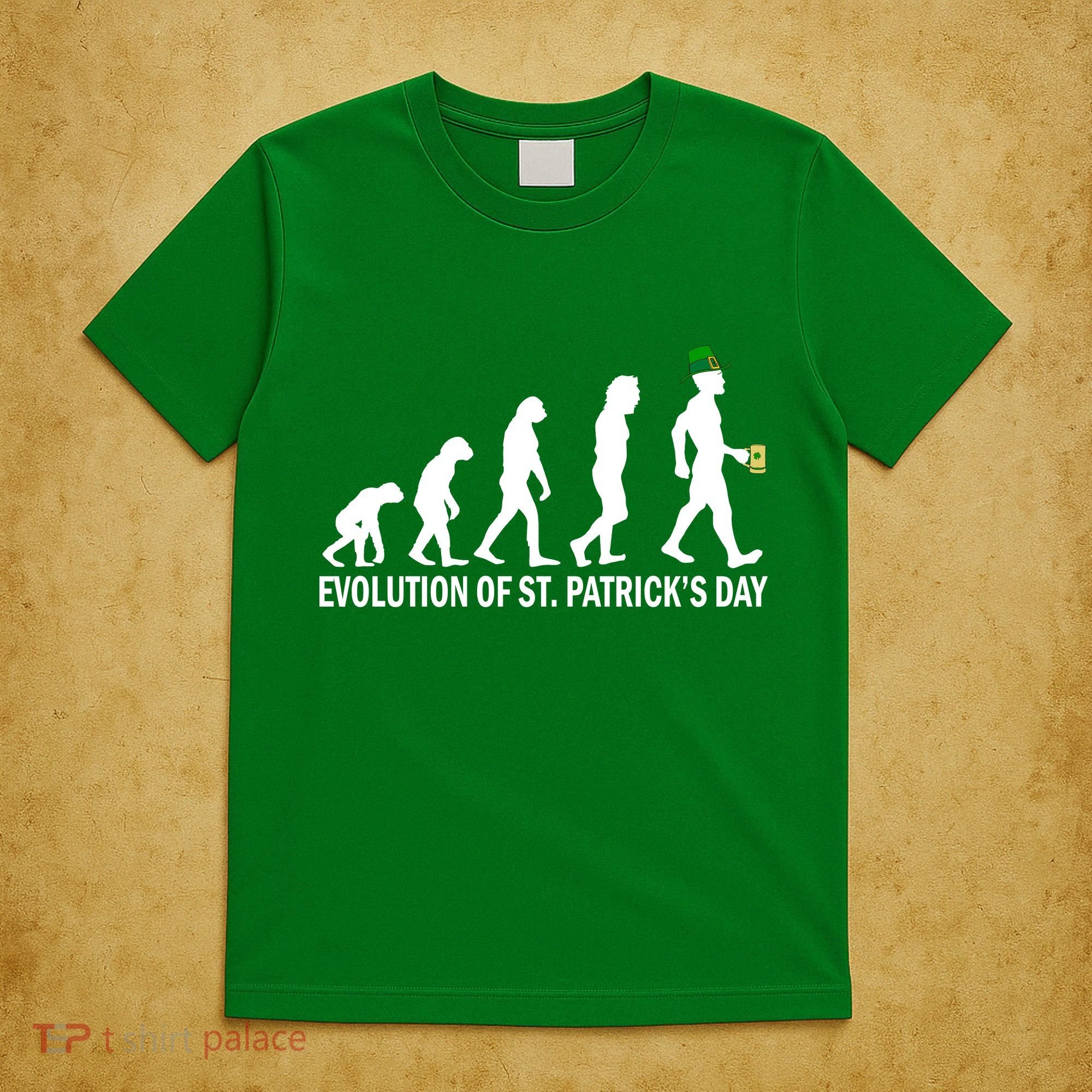Evolution of St. Patrick's Day T-Shirt