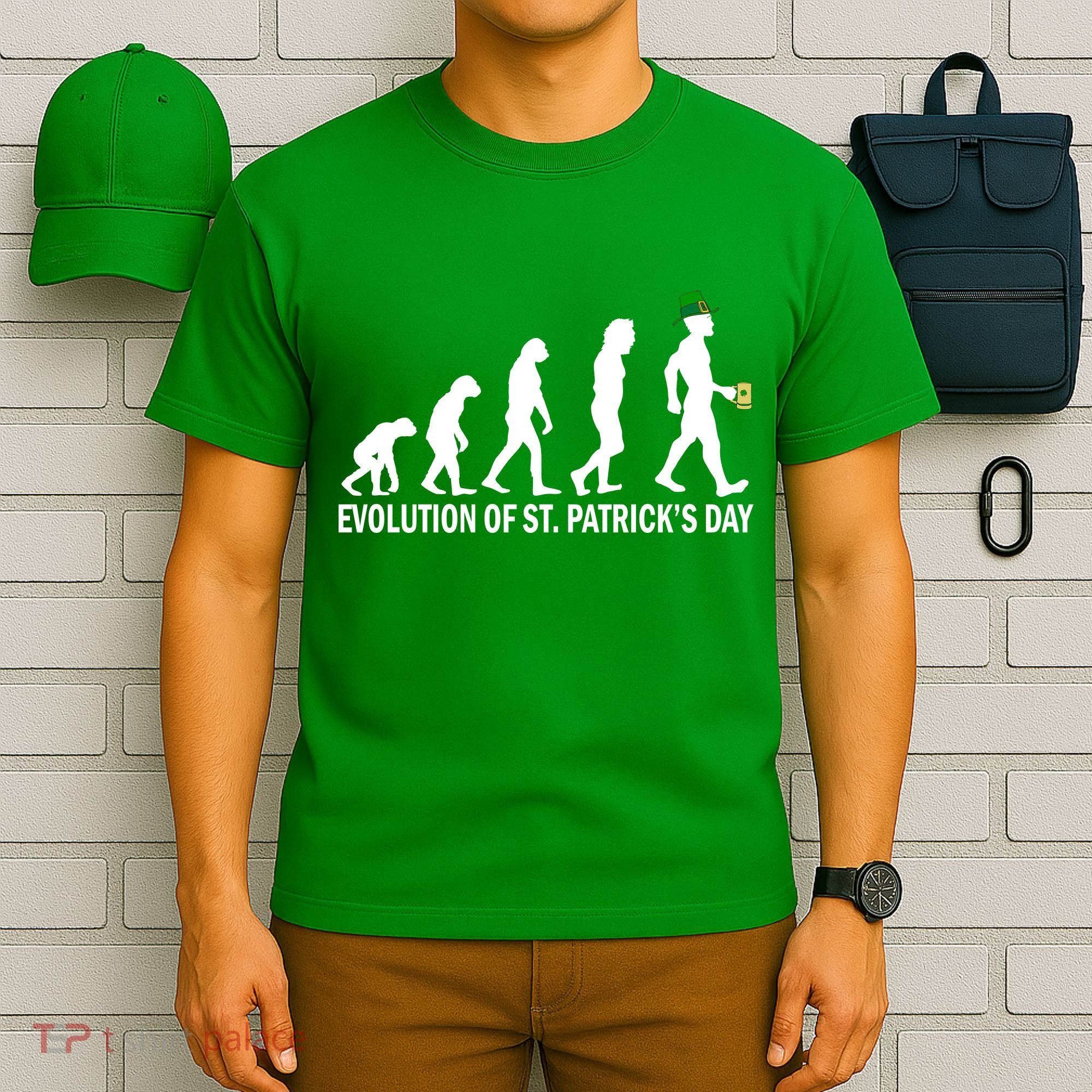 Evolution of St. Patrick's Day T-Shirt