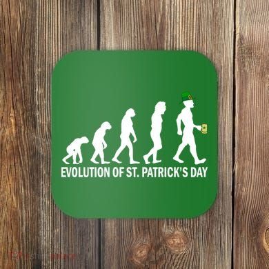 Evolution of St. Patrick's Day Coaster