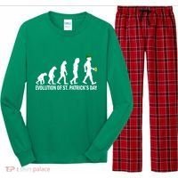 Evolution of St. Patrick's Day Long Sleeve Pajama Set thumb 0