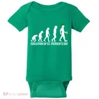 Evolution of St. Patrick's Day Baby Bodysuit thumb 0