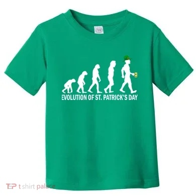 Evolution of St. Patrick's Day Toddler T-Shirt