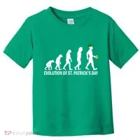Evolution of St. Patrick's Day Toddler T-Shirt thumb 0