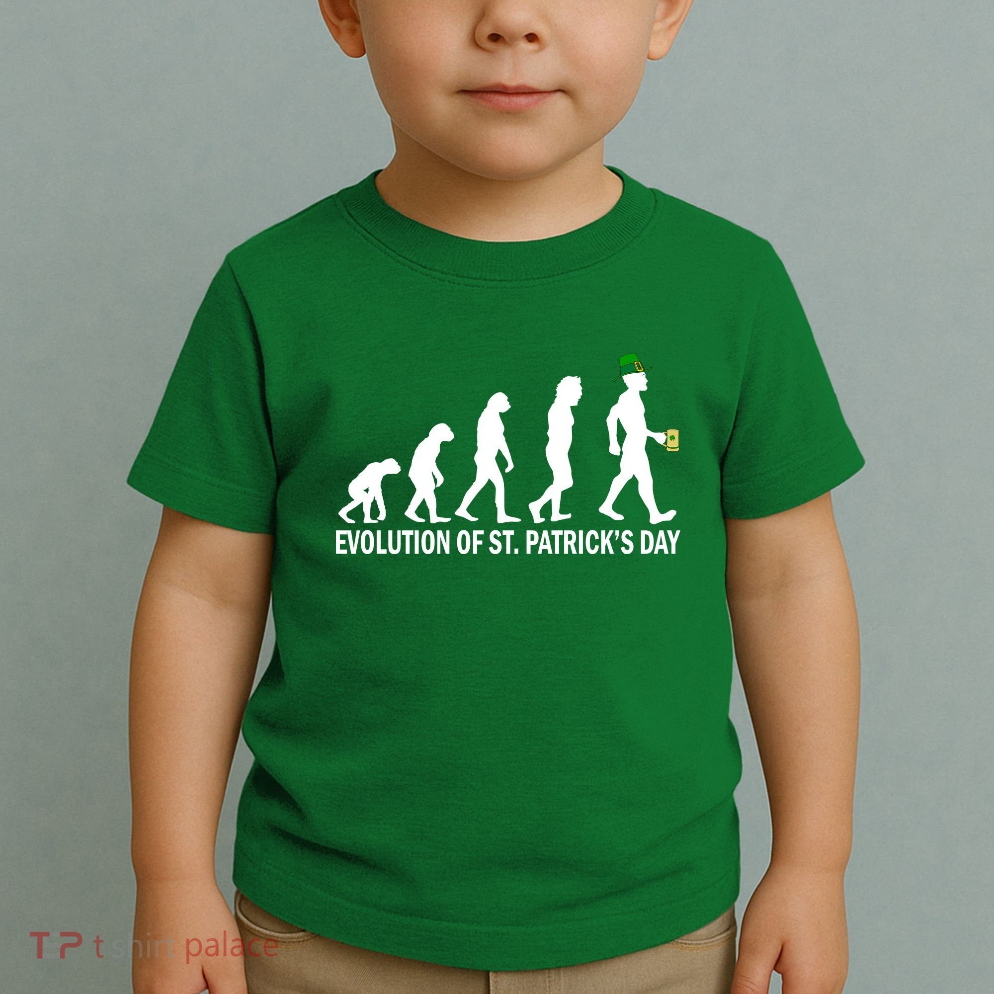 Evolution of St. Patrick's Day Toddler T-Shirt