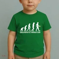 Evolution of St. Patrick's Day Toddler T-Shirt thumb 2