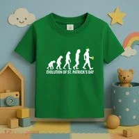 Evolution of St. Patrick's Day Toddler T-Shirt thumb 3