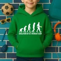 Evolution of St. Patrick's Day Kids Hoodie thumb 2