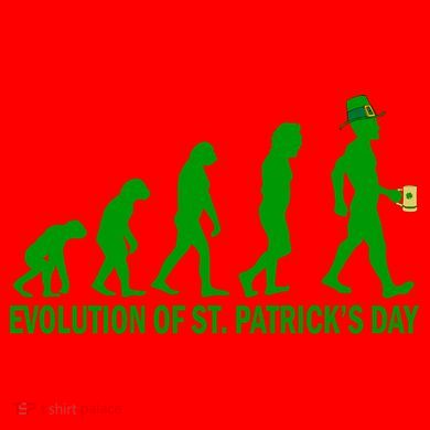 Evolution of St. Patrick's Day Santa Hat