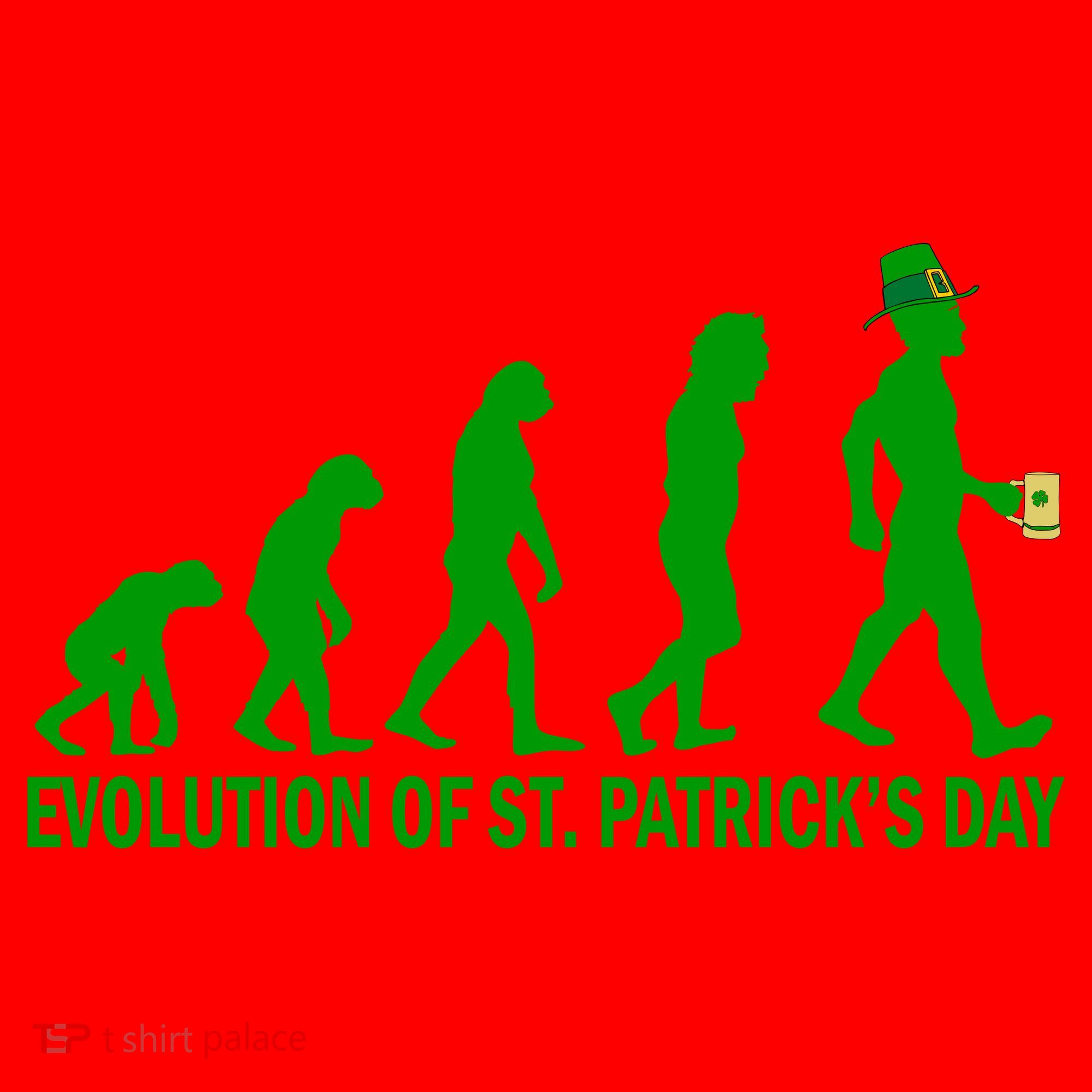 Evolution of St. Patrick's Day Santa Hat