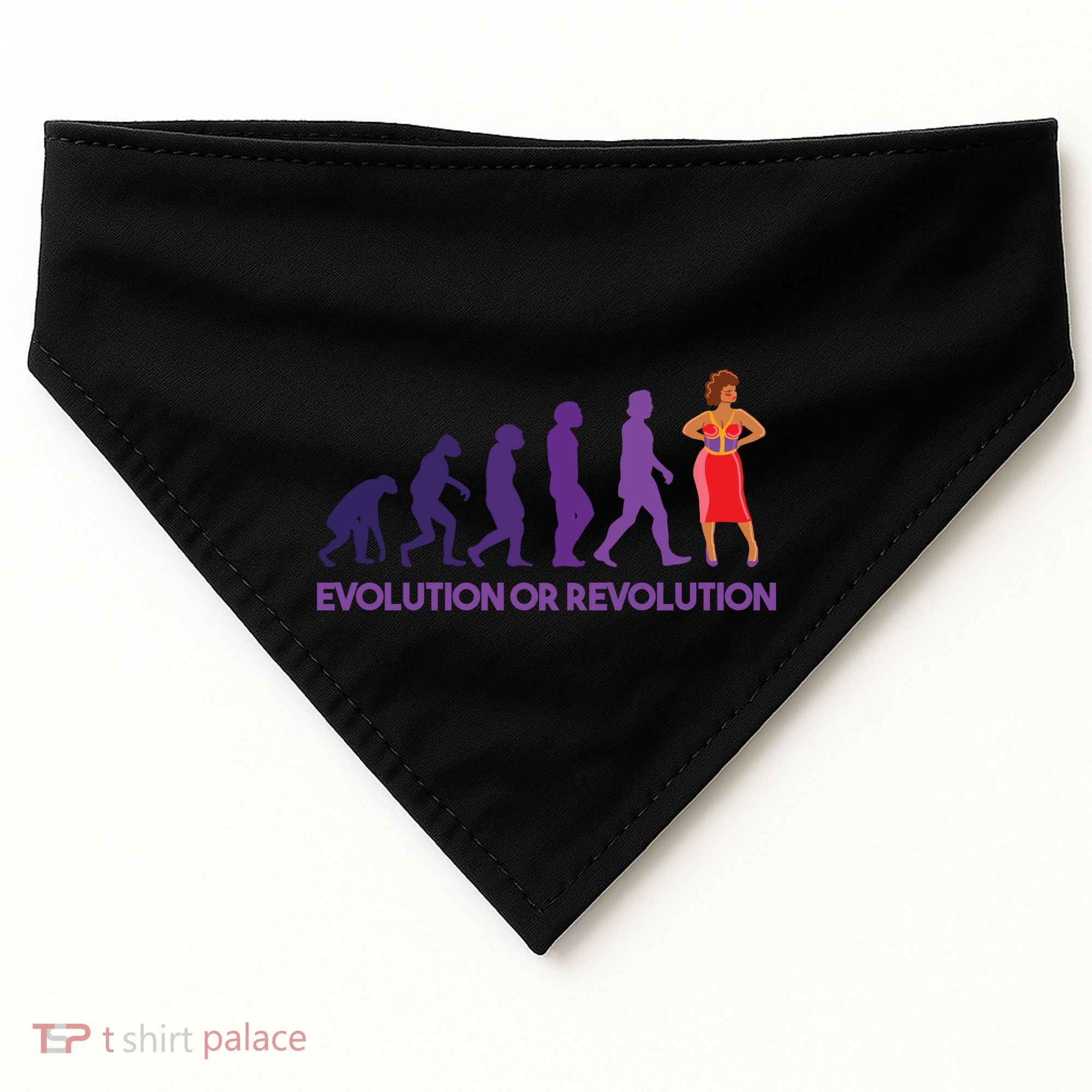 Evolution Or Revolution USA-Made Doggie Bandana