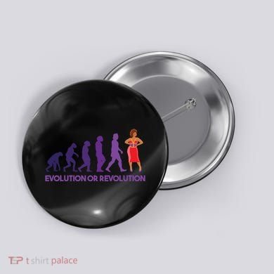 Evolution Or Revolution Button