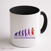 Evolution Or Revolution Coffee Mug thumb 1