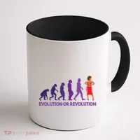 Evolution Or Revolution Coffee Mug thumb 1