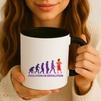 Evolution Or Revolution Coffee Mug thumb 3