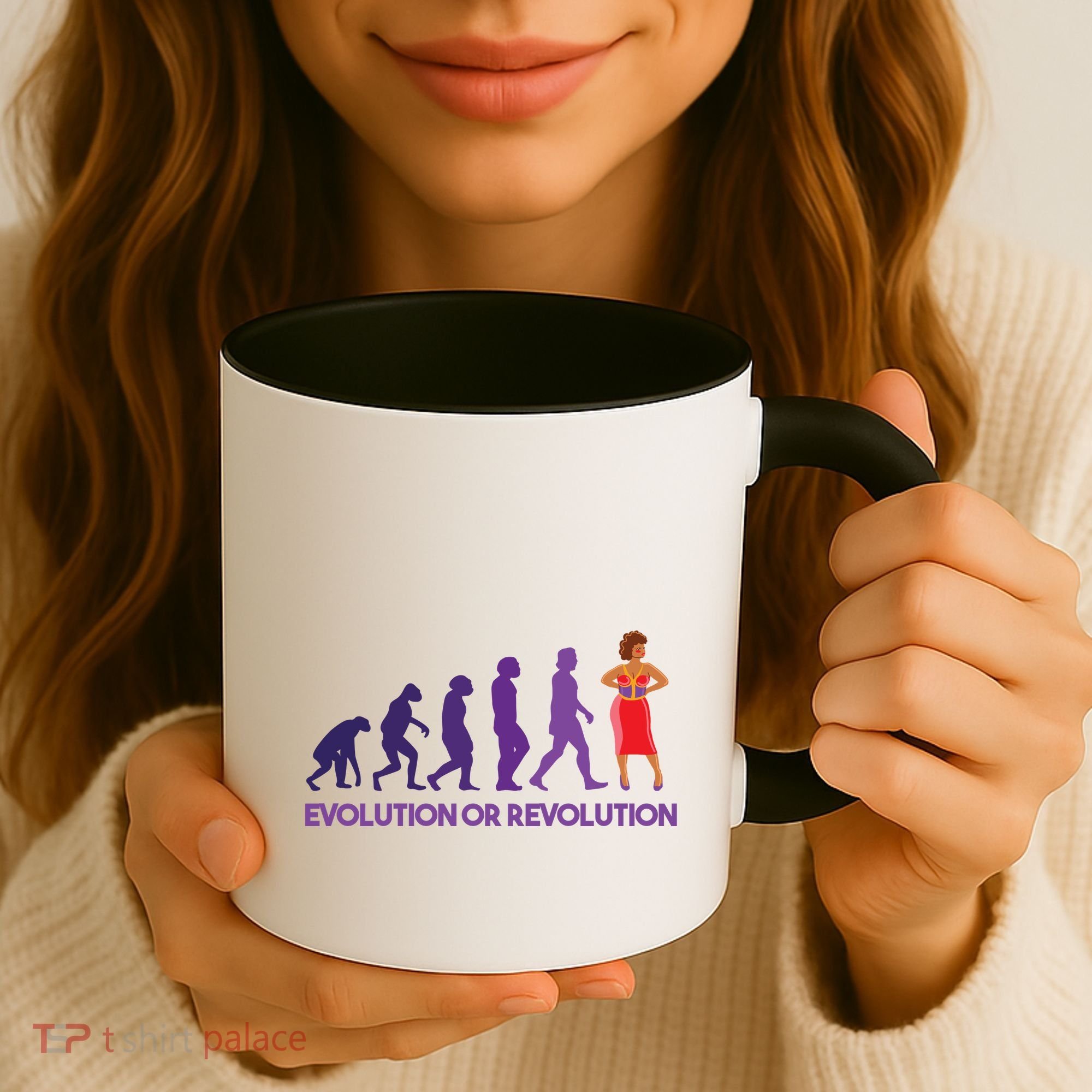 Evolution Or Revolution Coffee Mug