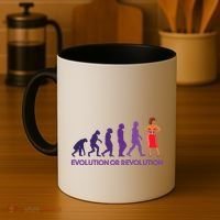 Evolution Or Revolution Coffee Mug thumb 4