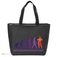 Evolution Or Revolution Tote Bag thumb 0