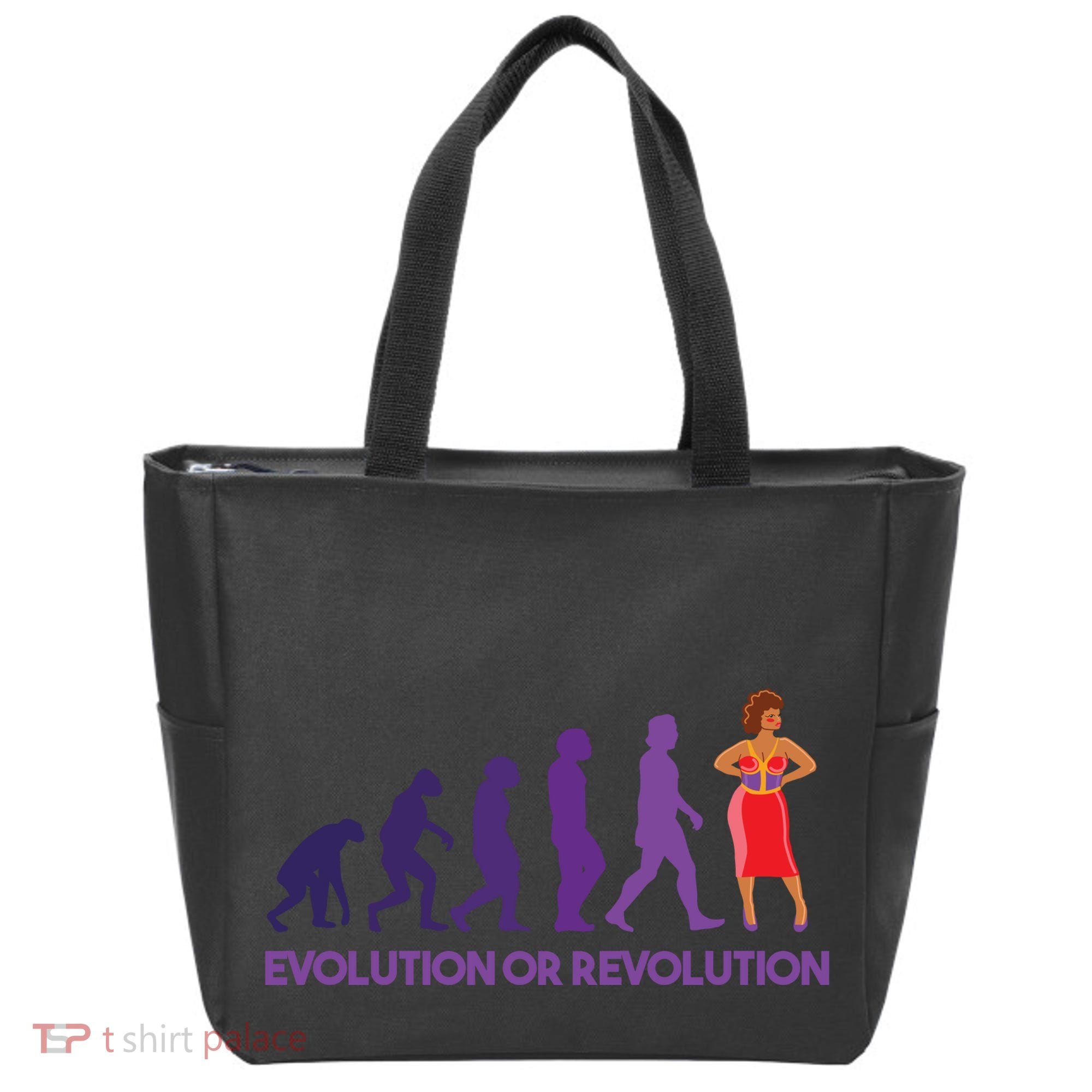 Evolution Or Revolution Tote Bag