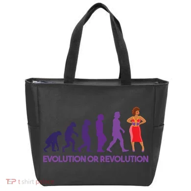 Evolution Or Revolution Tote Bag