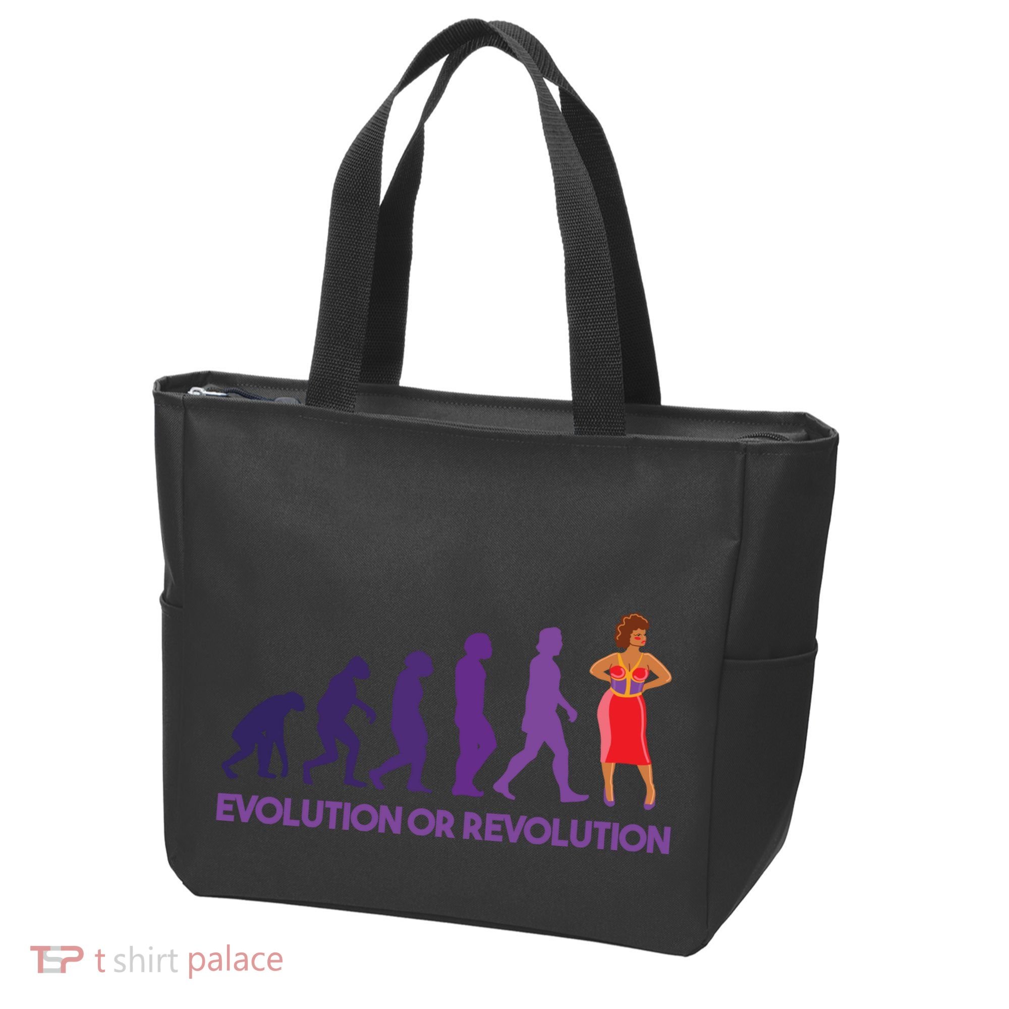 Evolution Or Revolution Tote Bag