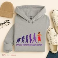 Evolution Or Revolution Hoodie thumb 4