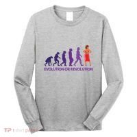 Evolution Or Revolution Long Sleeve Shirt thumb 0