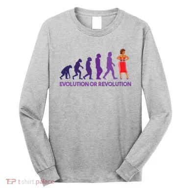 Evolution Or Revolution Long Sleeve Shirt