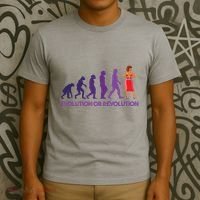 Evolution Or Revolution T-Shirt thumb 3