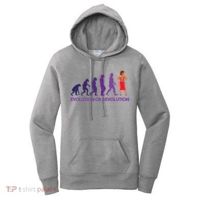 Evolution Or Revolution Women's Hoodie