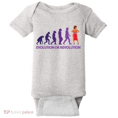 Evolution Or Revolution Baby Bodysuit