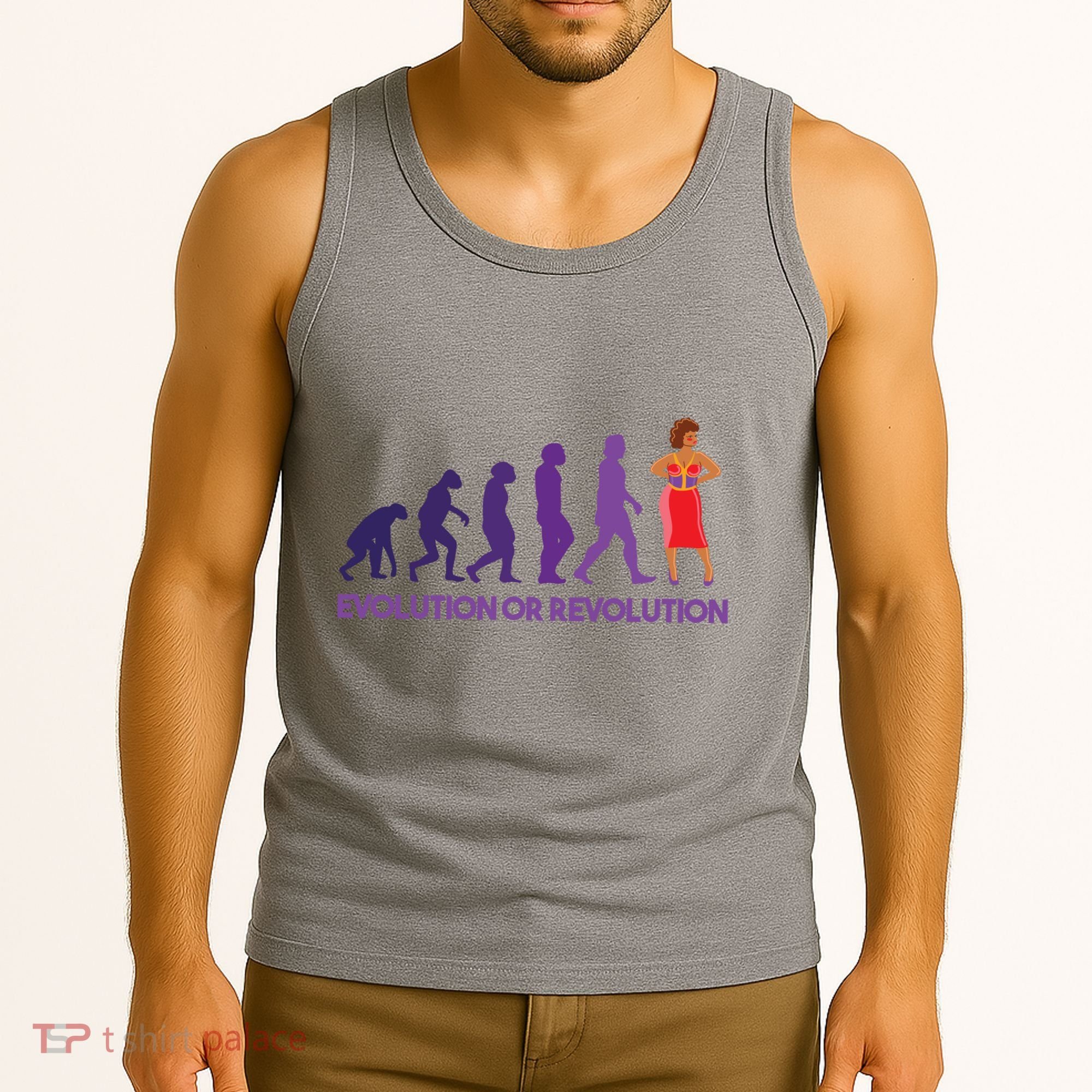 Evolution Or Revolution Tank Top