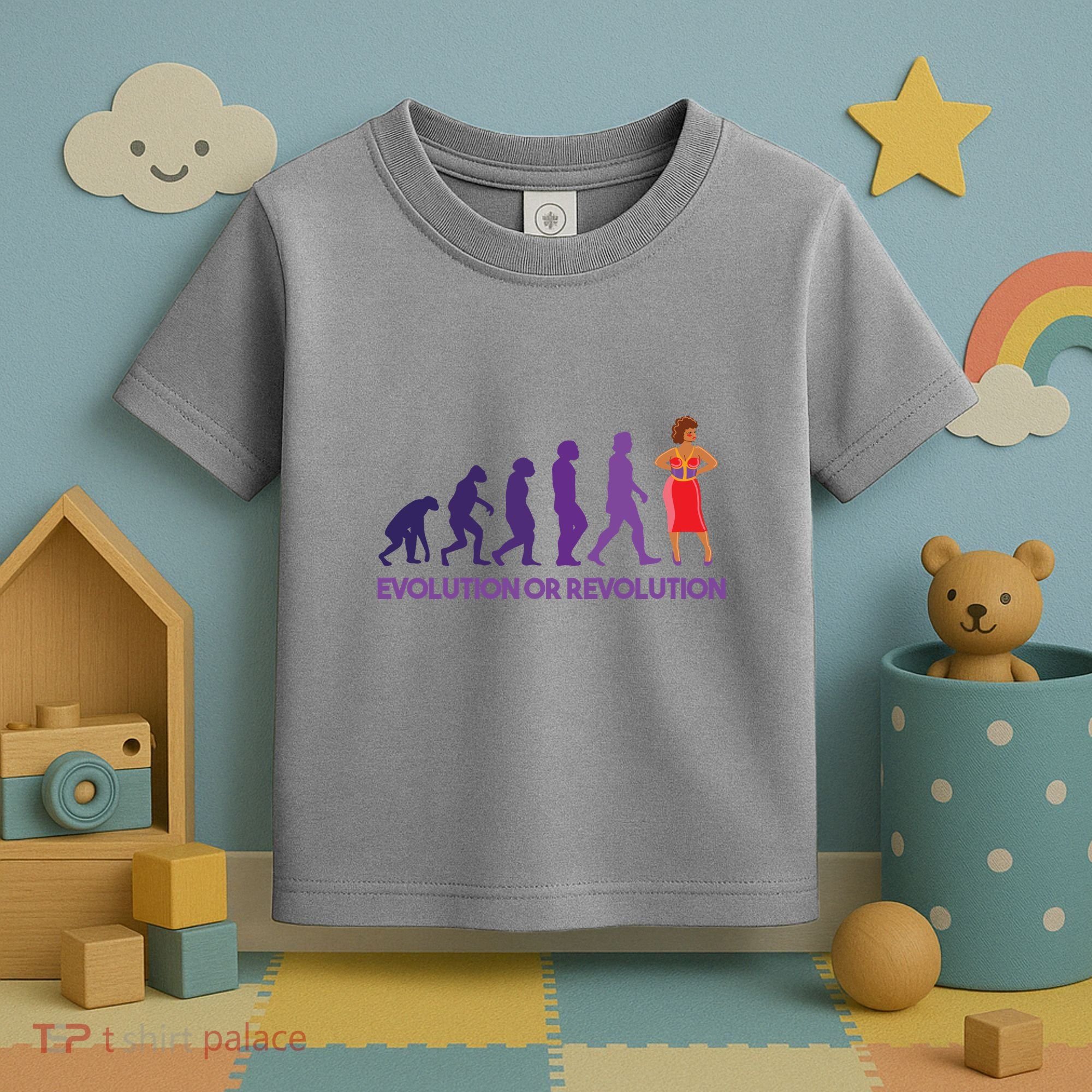 Evolution Or Revolution Toddler T-Shirt