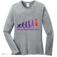 Evolution Or Revolution Women's Long Sleeve Shirt thumb 0