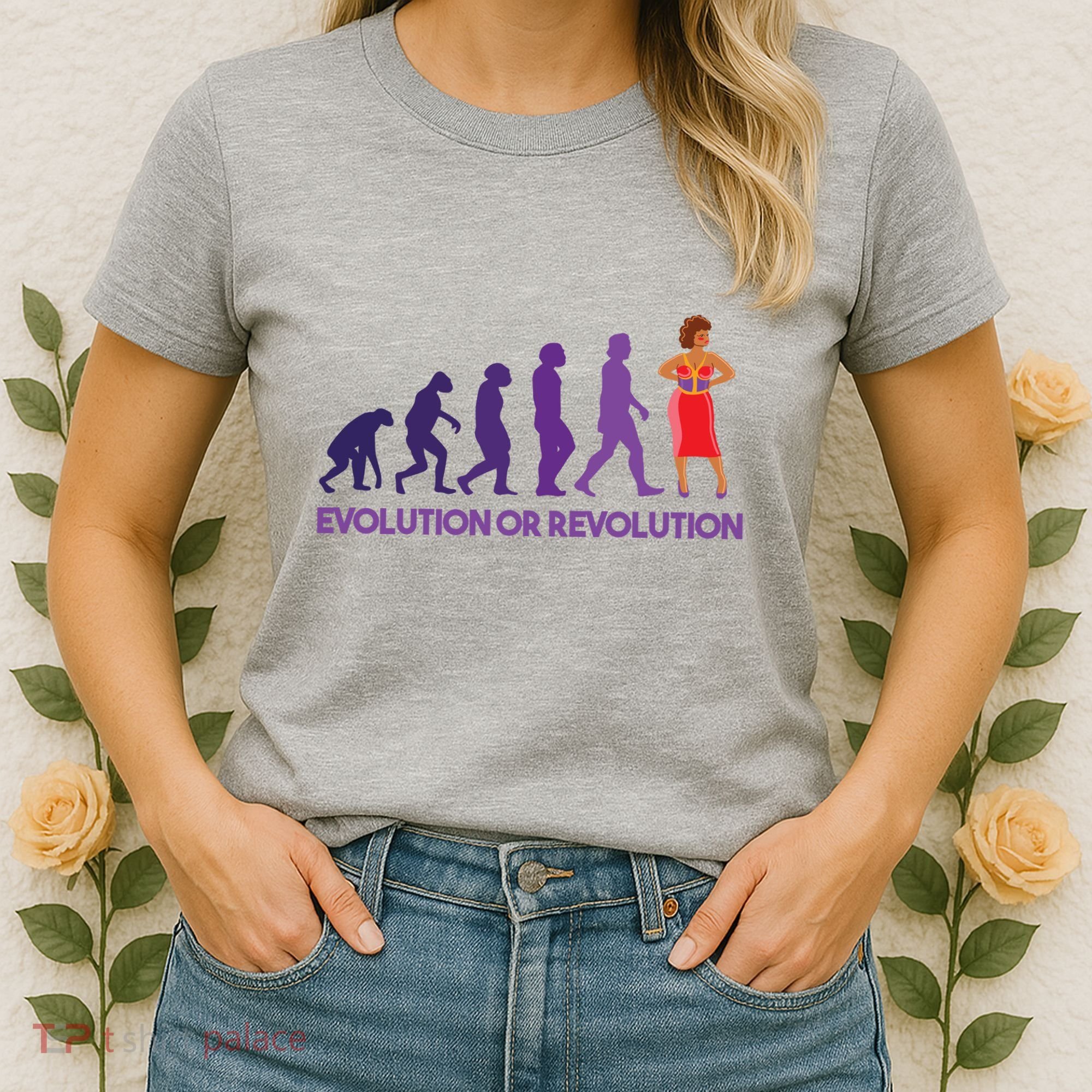 Evolution Or Revolution Women's T-Shirt
